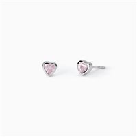 Orecchini Mabina Bambino Petit Cœur in Argento Zircone 563767 - 563767